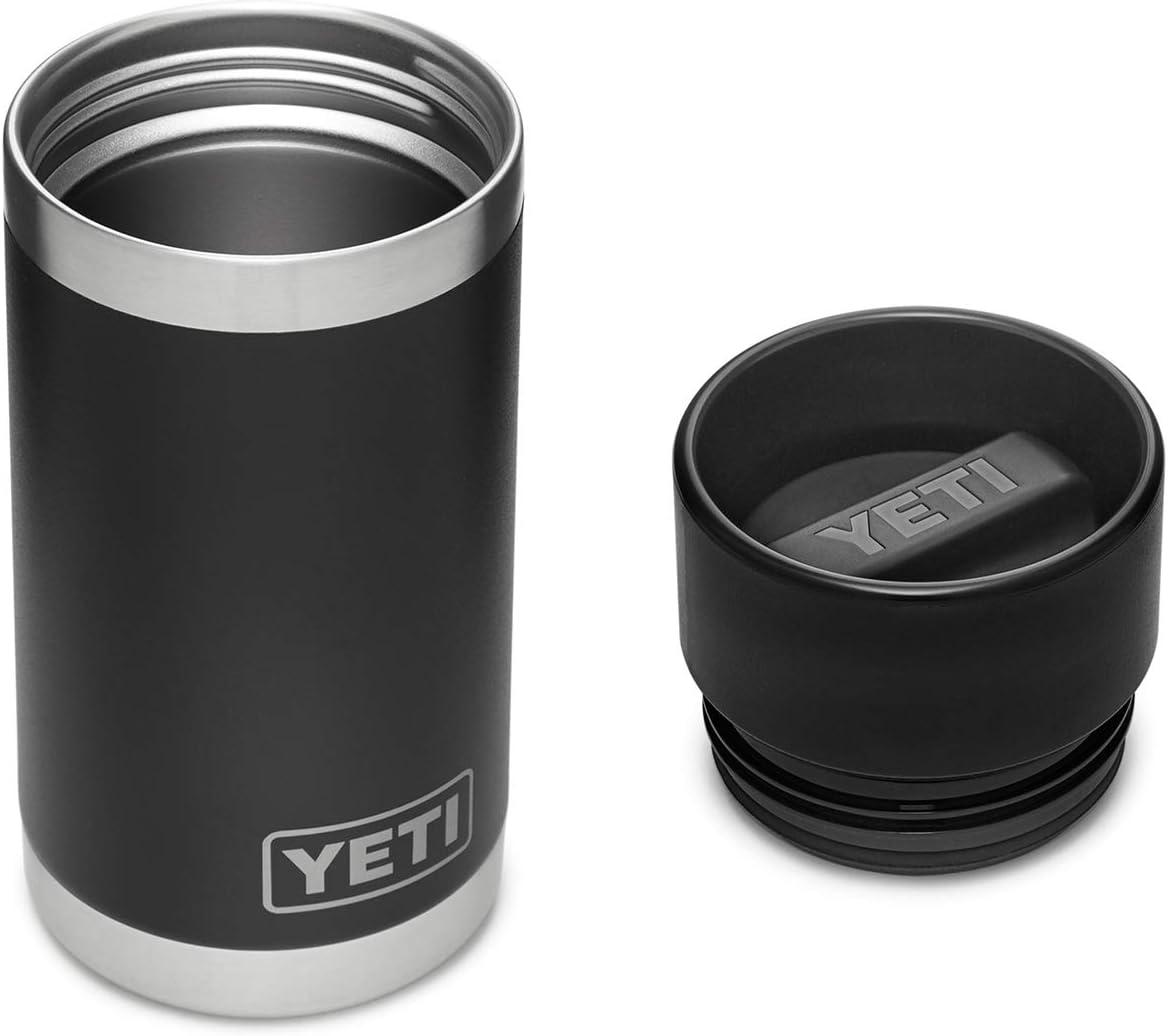 imageYETI Rambler 12 oz Bottle Stainless Steel Vacuum Insulated with Hot Shot CapBlack