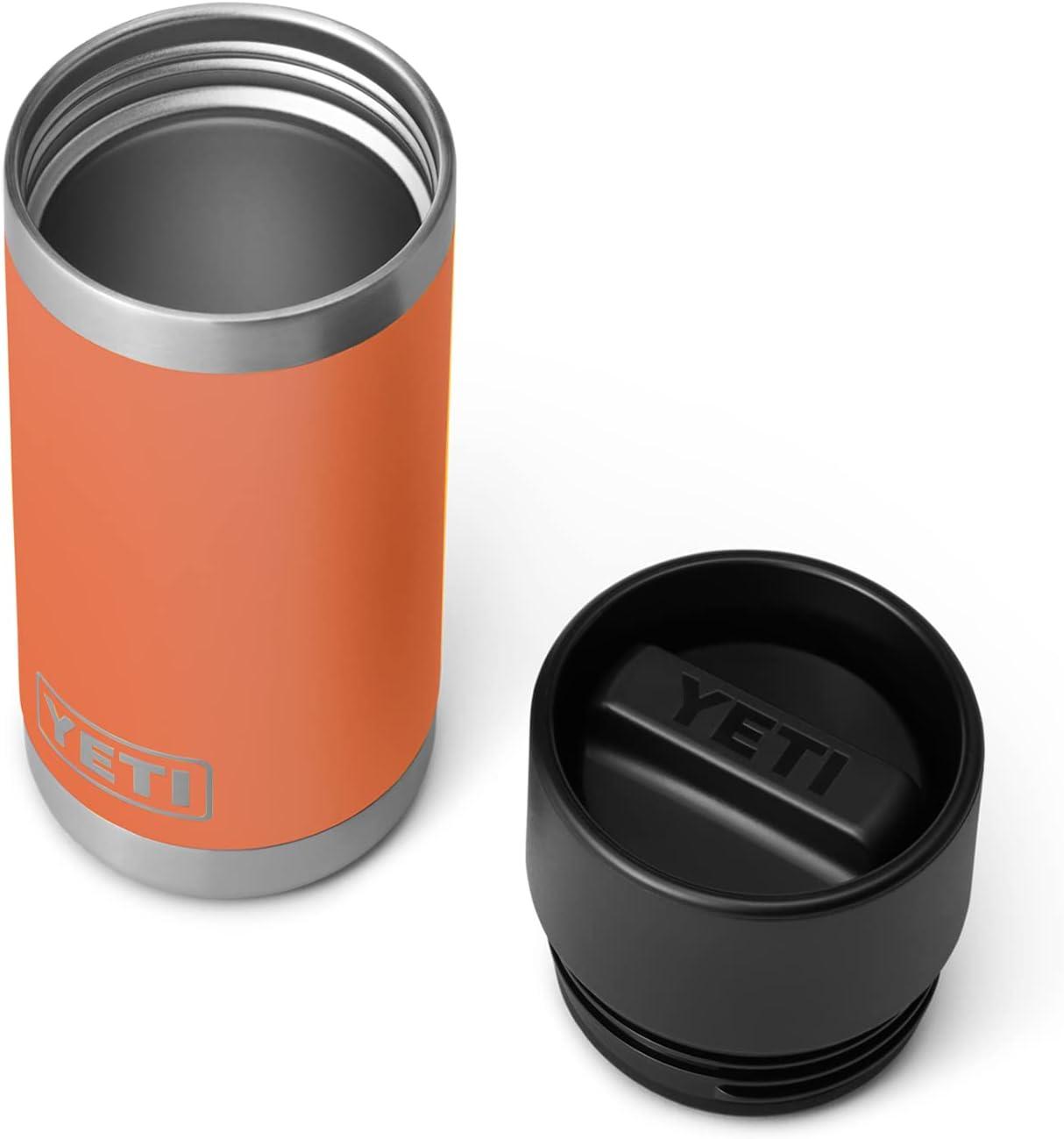 imageYETI Rambler 12 oz Bottle Stainless Steel Vacuum Insulated with Hot Shot CapHigh Desert Clay