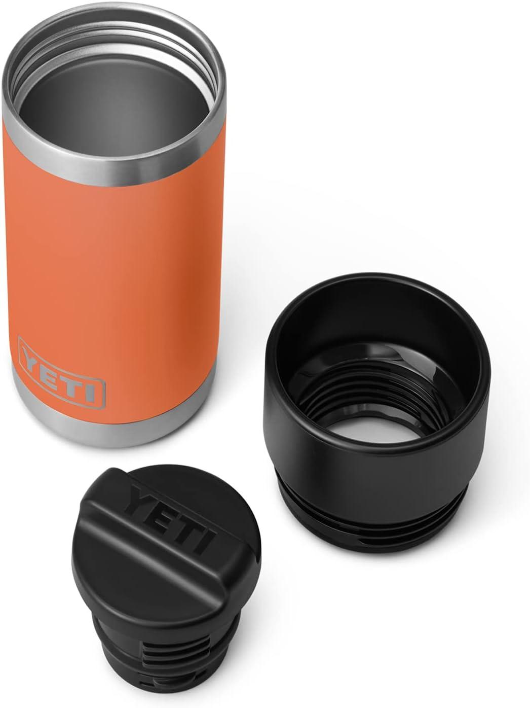 imageYETI Rambler 12 oz Bottle Stainless Steel Vacuum Insulated with Hot Shot CapHigh Desert Clay