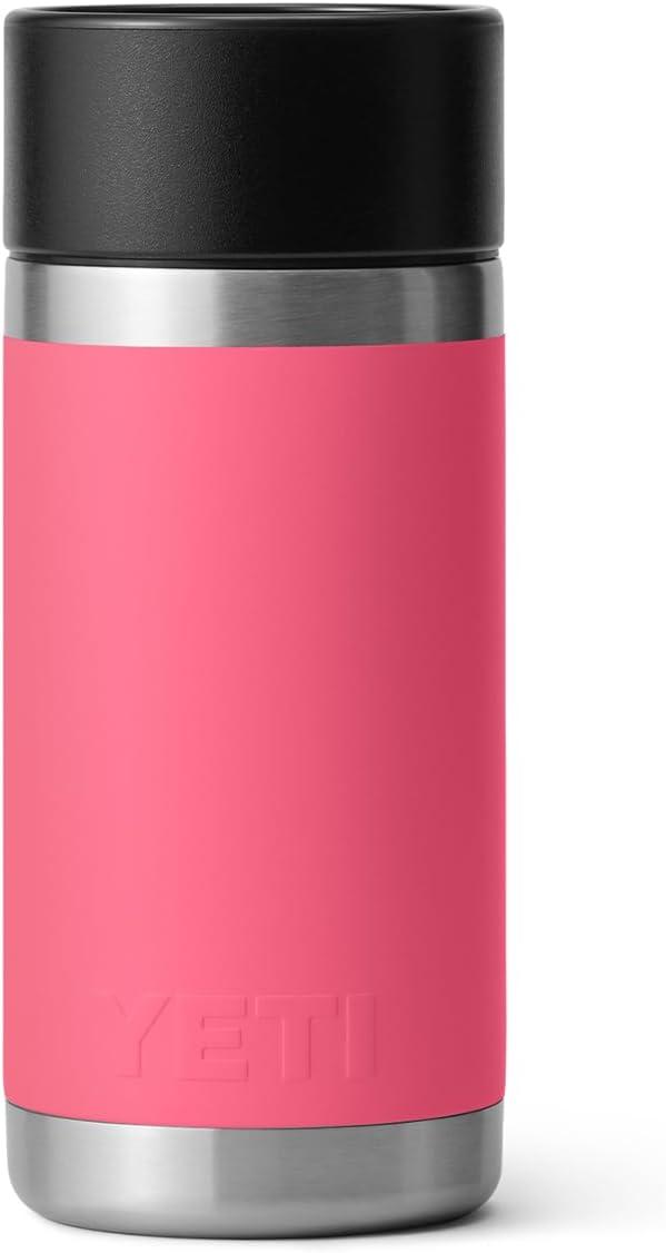 imageYETI Rambler 12 oz Bottle Stainless Steel Vacuum Insulated with Hot Shot CapTropical Pink