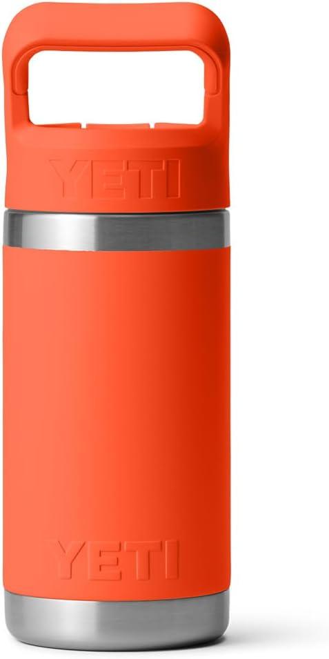 imageYETI Rambler Jr 12 oz Kids Bottle with Straw CapPapaya