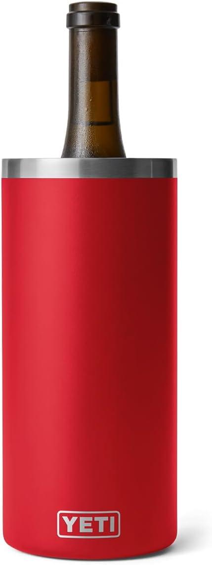 imageYETI Rambler Wine Chiller 2 Rambler 10 oz Wine Tumbler Vacuum Insulated Stainless Steel with MagSlider Lid Rescue Red