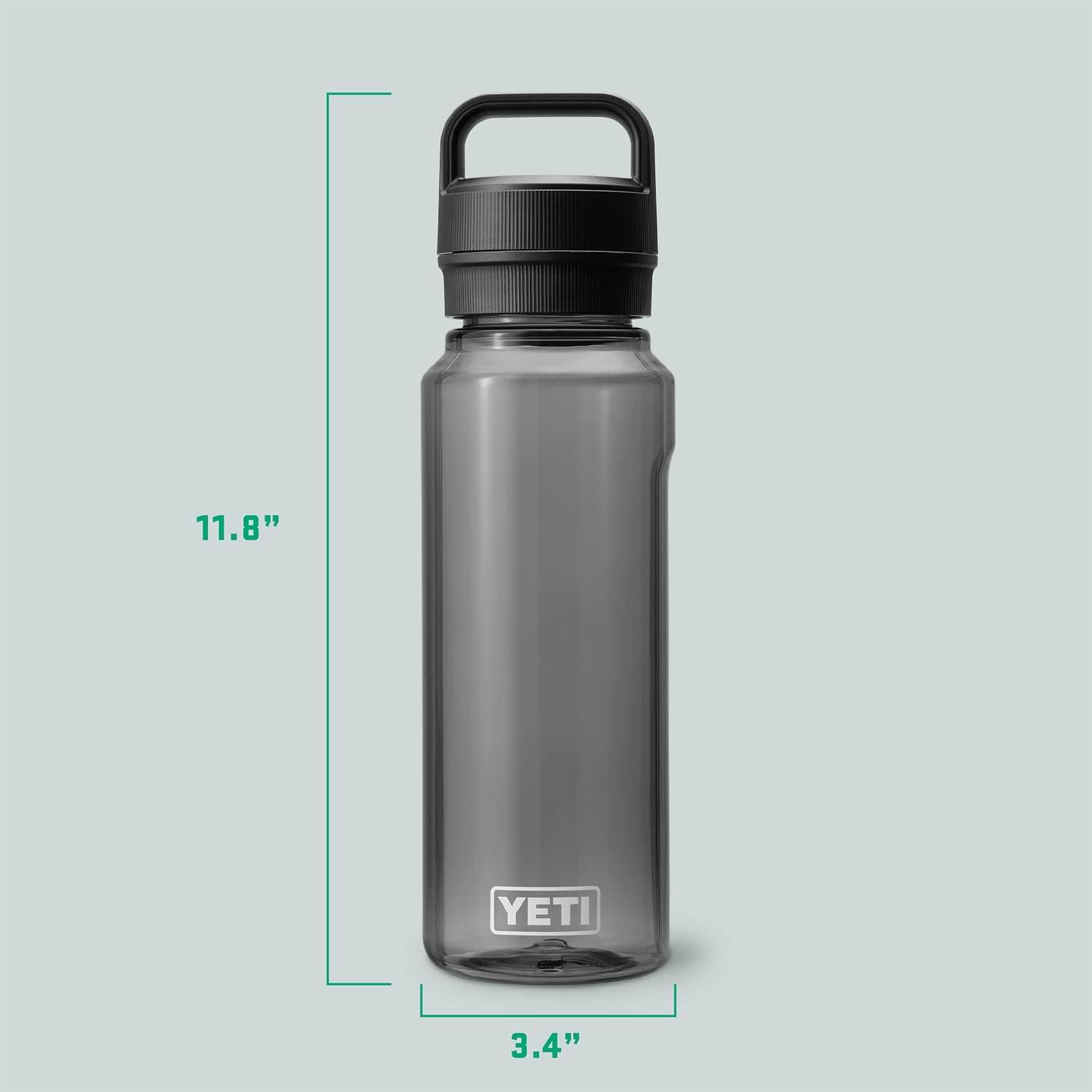 imageYETI Yonder Water Bottle with Yonder Chug Cap Lightweight Leakproof and BPAFreeCharcoal