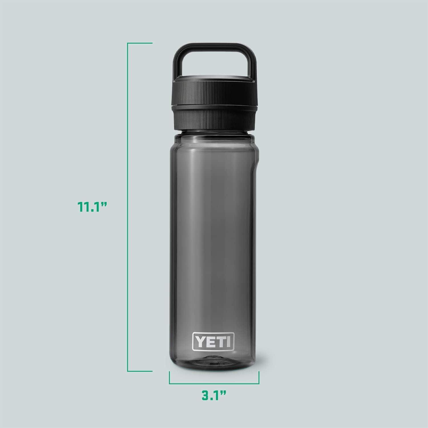 imageYETI Yonder Water Bottle with Yonder Chug Cap Lightweight Leakproof and BPAFreeCharcoal