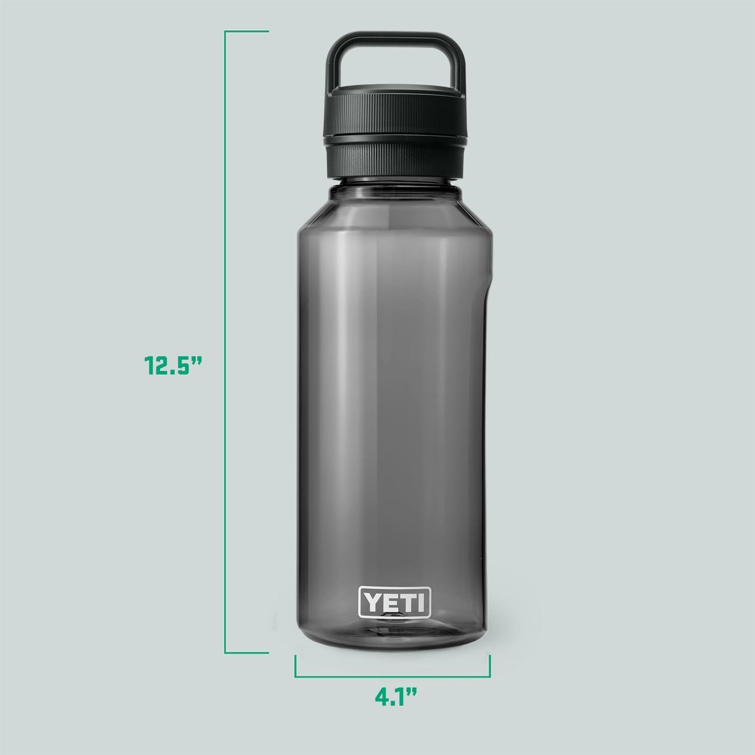 imageYETI Yonder Water Bottle with Yonder Chug Cap Lightweight Leakproof and BPAFreeCharcoal