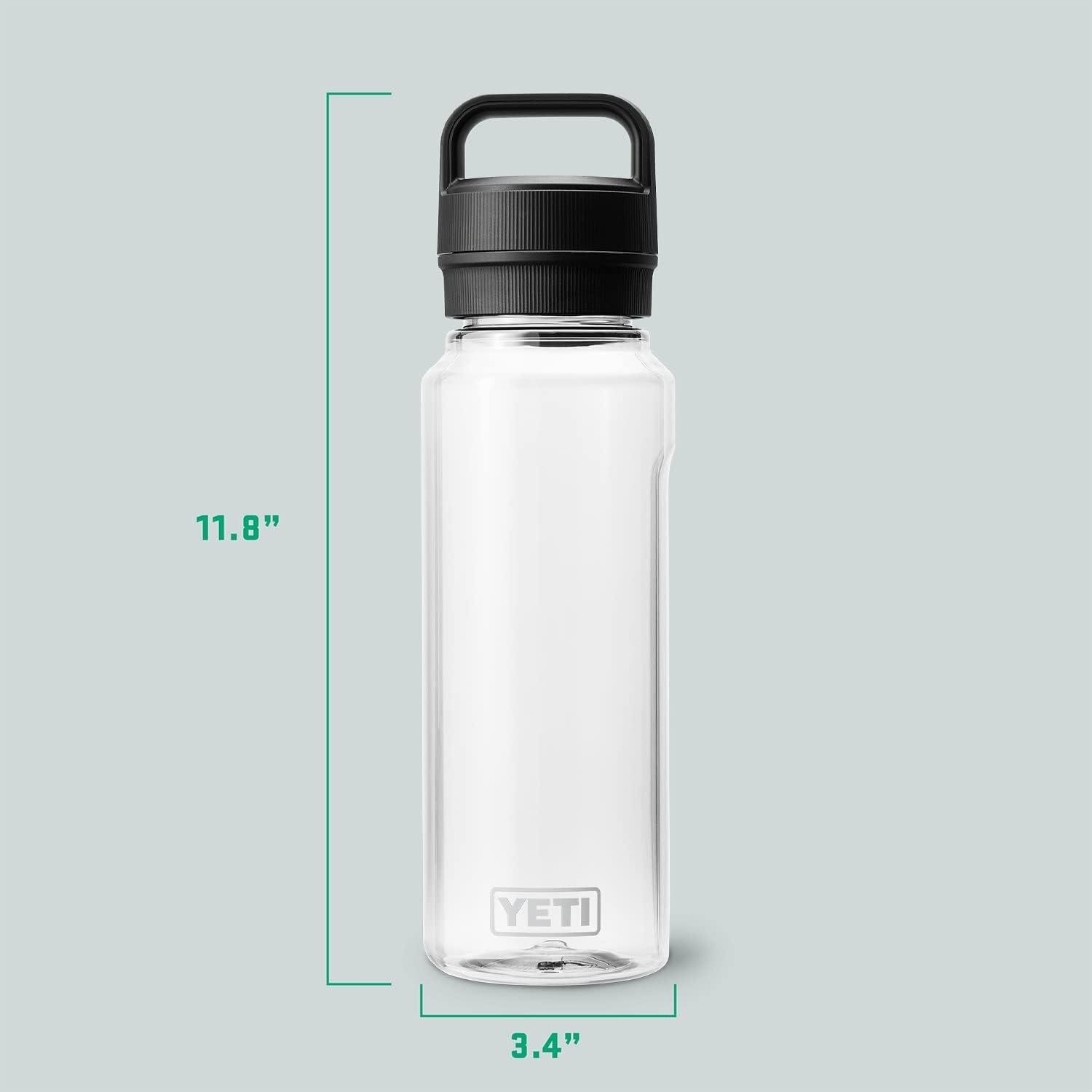 imageYETI Yonder Water Bottle with Yonder Chug Cap Lightweight Leakproof and BPAFreeClear