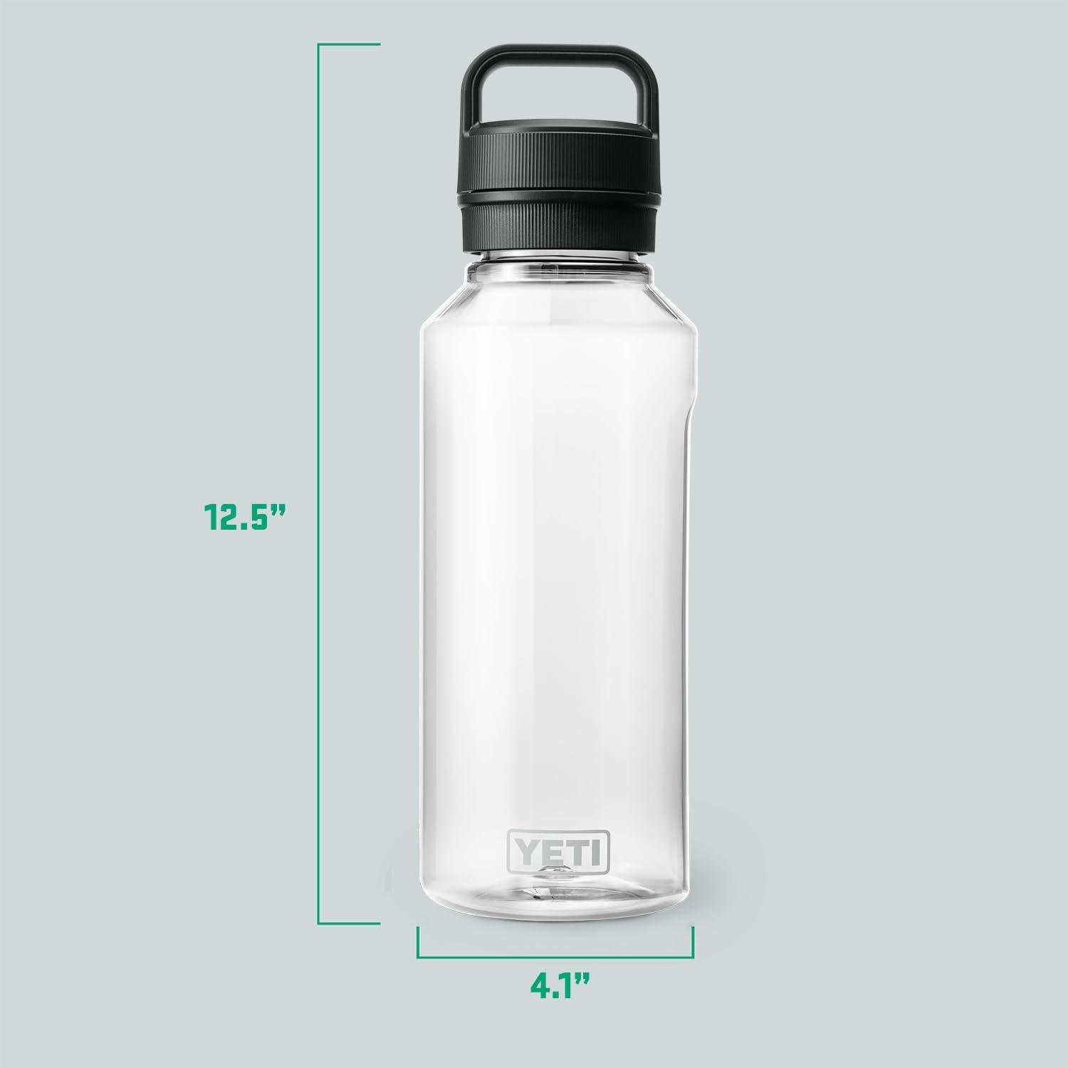 imageYETI Yonder Water Bottle with Yonder Chug Cap Lightweight Leakproof and BPAFreeClear