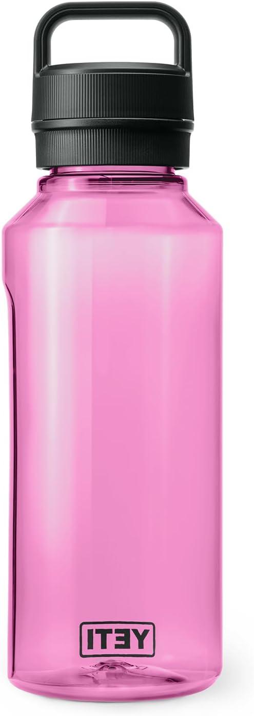 imageYETI Yonder Water Bottle with Yonder Chug Cap Lightweight Leakproof and BPAFreePower Pink