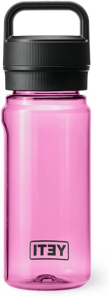 imageYETI Yonder Water Bottle with Yonder Chug Cap Lightweight Leakproof and BPAFreePower Pink