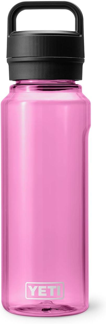imageYETI Yonder Water Bottle with Yonder Chug Cap Lightweight Leakproof and BPAFreePower Pink