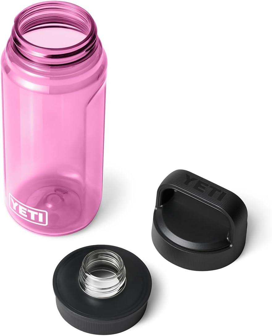imageYETI Yonder Water Bottle with Yonder Chug Cap Lightweight Leakproof and BPAFreePower Pink