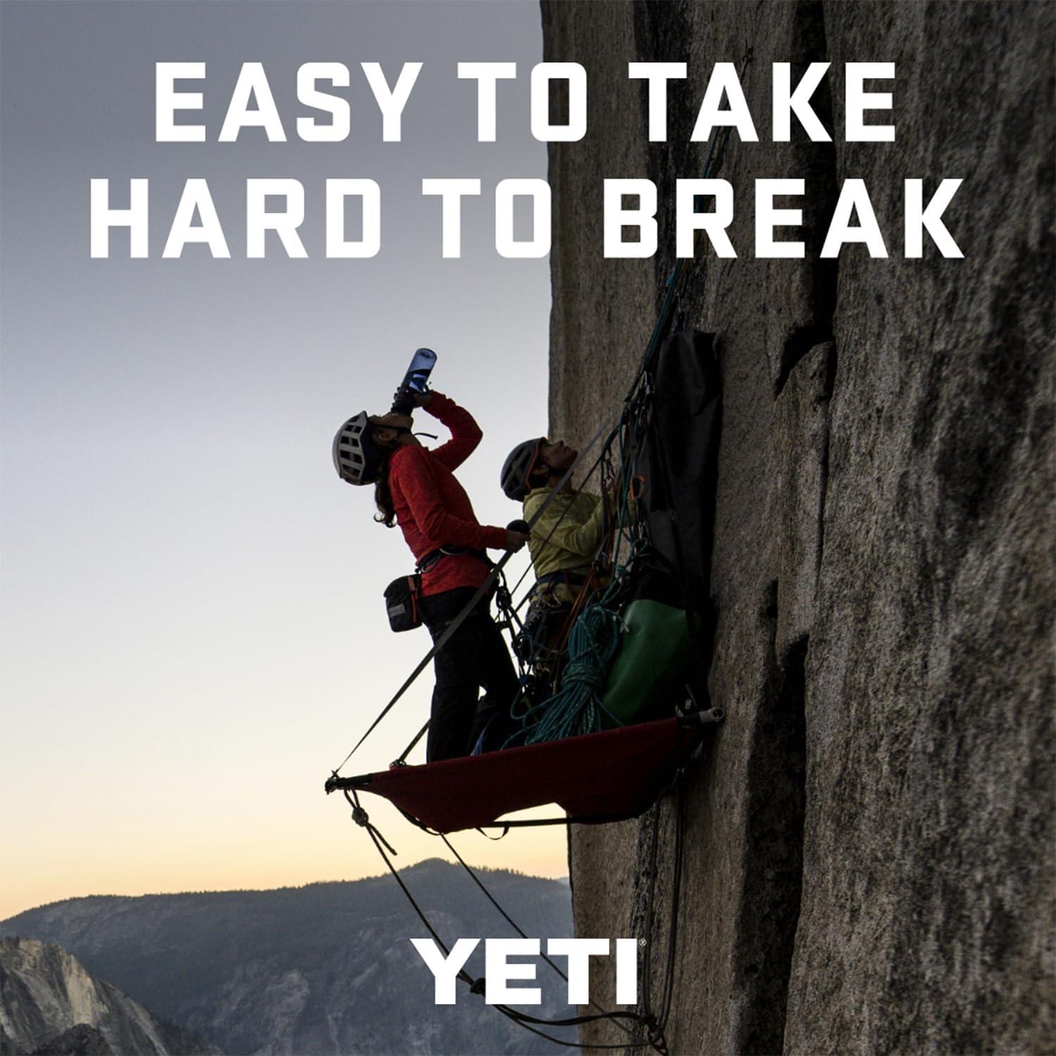 imageYETI Yonder Water Bottle with Yonder Chug Cap Lightweight Leakproof and BPAFreePower Pink