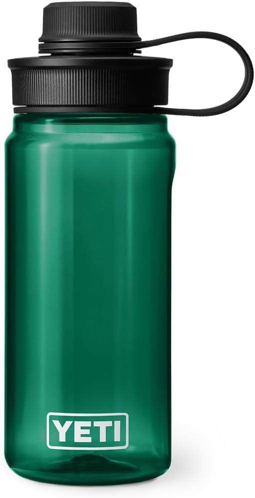 imageYETI Yonder Water Bottle with Yonder Tether Cap Lightweight Leakproof and BPAFreeBlack Forest Green