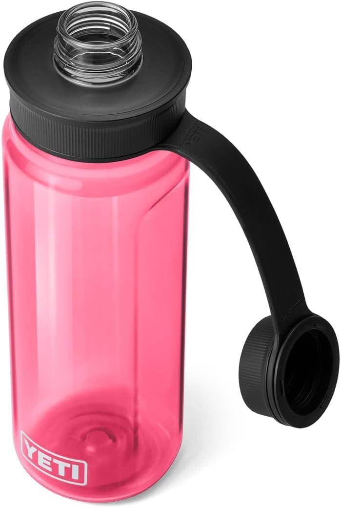 imageYETI Yonder Water Bottle with Yonder Tether Cap Lightweight Leakproof and BPAFreeTropical Pink