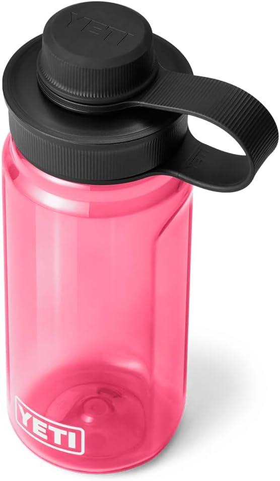 imageYETI Yonder Water Bottle with Yonder Tether Cap Lightweight Leakproof and BPAFreeTropical Pink