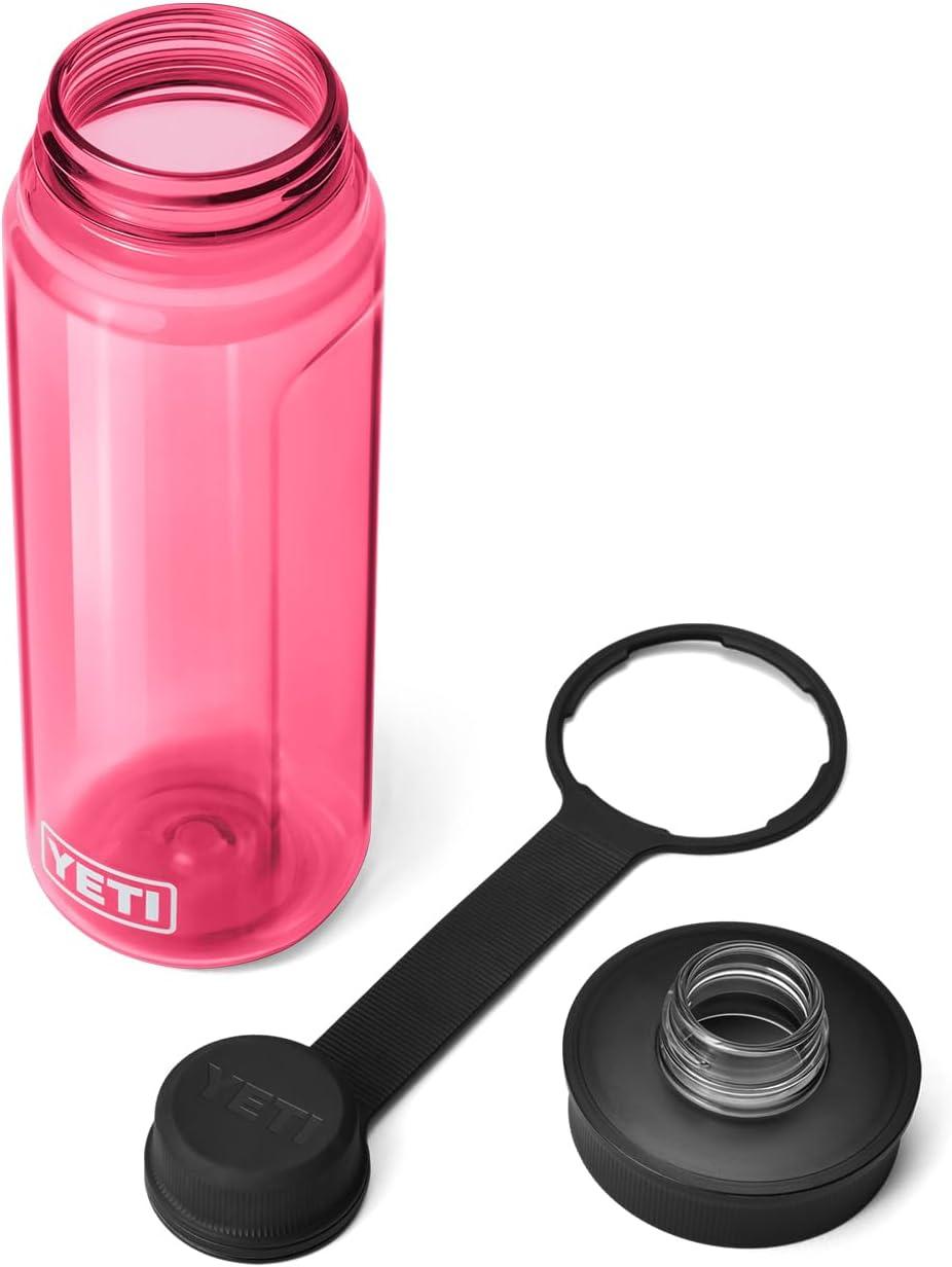 imageYETI Yonder Water Bottle with Yonder Tether Cap Lightweight Leakproof and BPAFreeTropical Pink