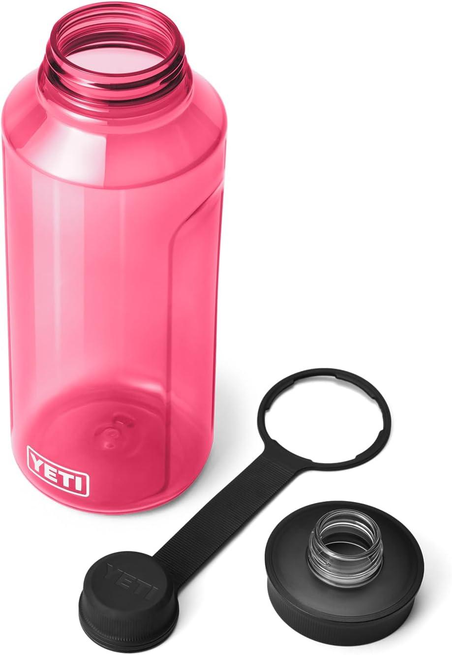 imageYETI Yonder Water Bottle with Yonder Tether Cap Lightweight Leakproof and BPAFreeTropical Pink