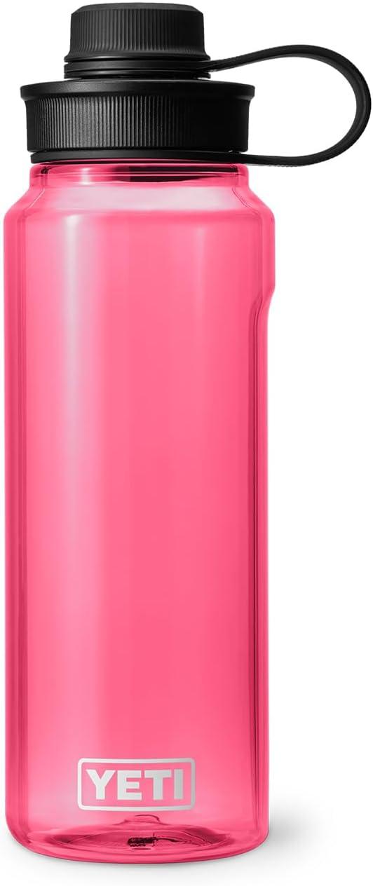 imageYETI Yonder Water Bottle with Yonder Tether Cap Lightweight Leakproof and BPAFreeTropical Pink