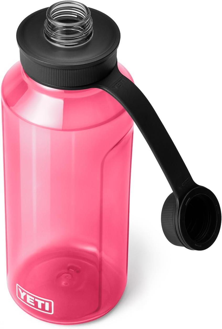 imageYETI Yonder Water Bottle with Yonder Tether Cap Lightweight Leakproof and BPAFreeTropical Pink
