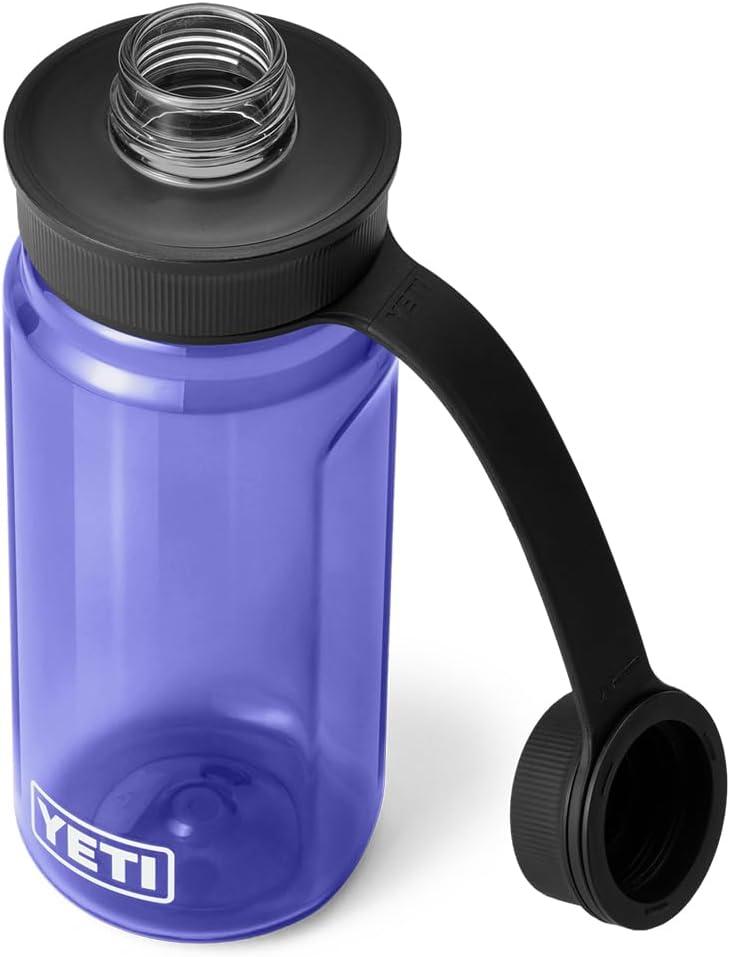 imageYETI Yonder Water Bottle with Yonder Tether Cap Lightweight Leakproof and BPAFreeUltramarine Violet
