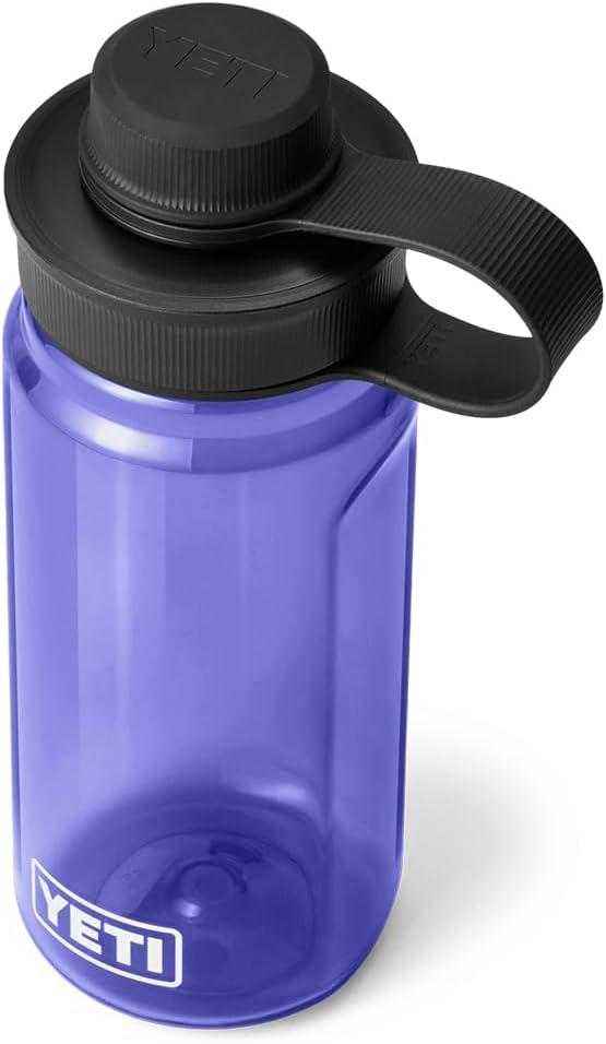 imageYETI Yonder Water Bottle with Yonder Tether Cap Lightweight Leakproof and BPAFreeUltramarine Violet