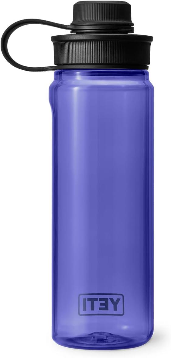 imageYETI Yonder Water Bottle with Yonder Tether Cap Lightweight Leakproof and BPAFreeUltramarine Violet