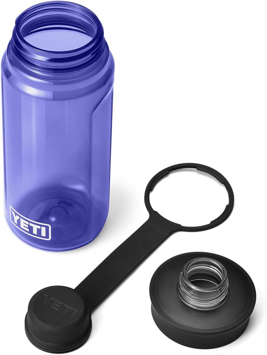 imageYETI Yonder Water Bottle with Yonder Tether Cap Lightweight Leakproof and BPAFreeUltramarine Violet