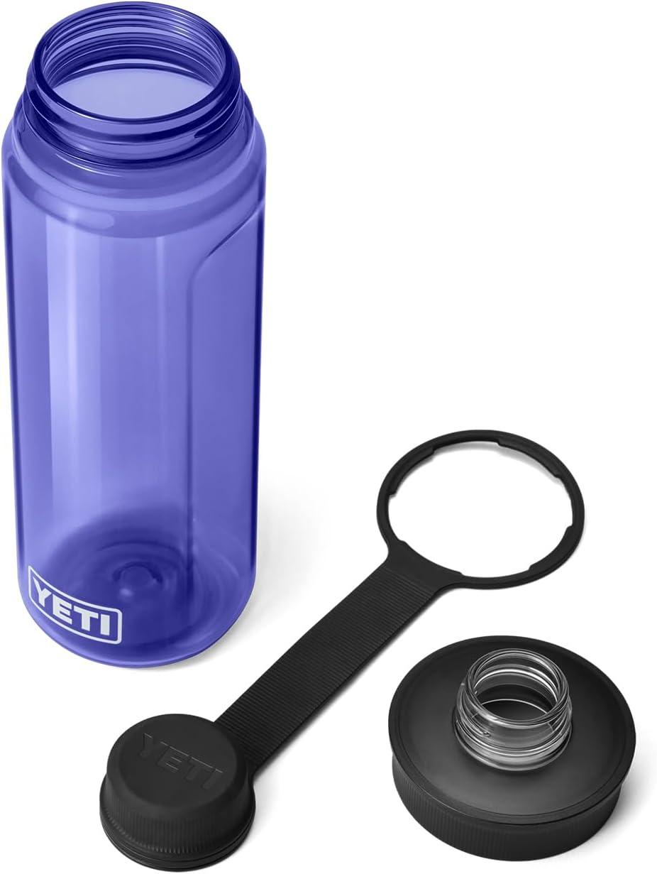 imageYETI Yonder Water Bottle with Yonder Tether Cap Lightweight Leakproof and BPAFreeUltramarine Violet