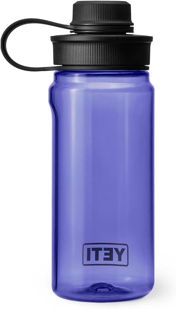 imageYETI Yonder Water Bottle with Yonder Tether Cap Lightweight Leakproof and BPAFreeUltramarine Violet