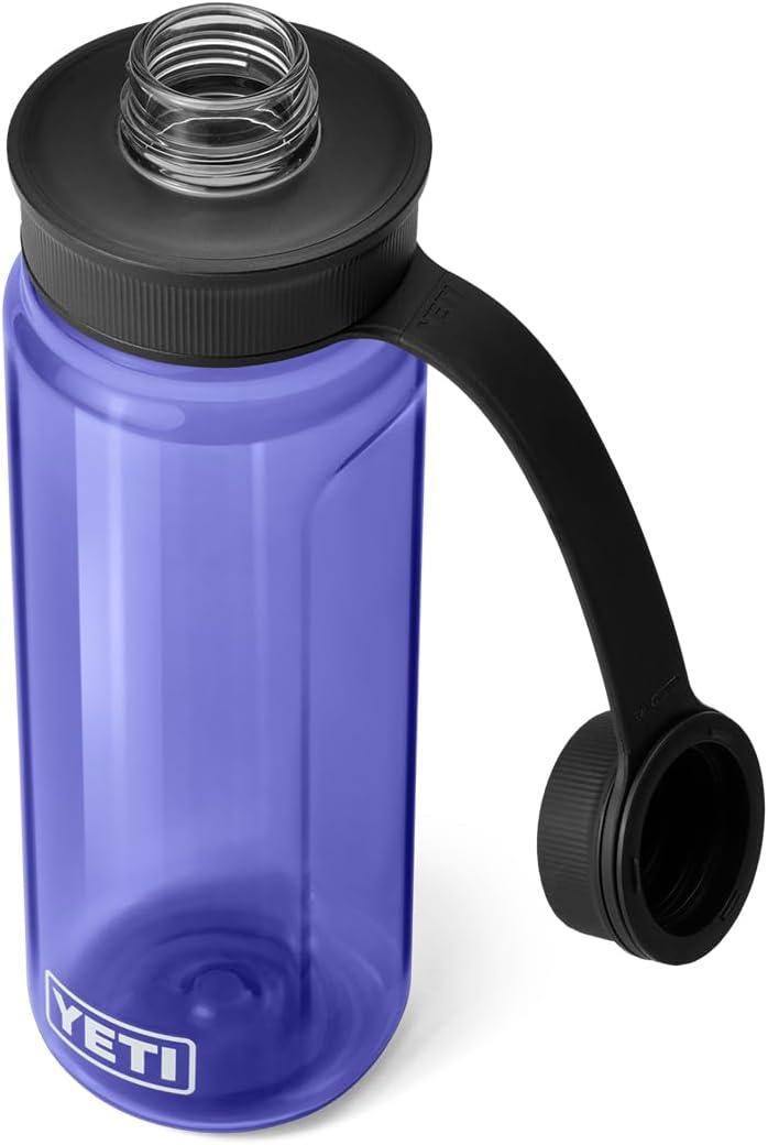 imageYETI Yonder Water Bottle with Yonder Tether Cap Lightweight Leakproof and BPAFreeUltramarine Violet