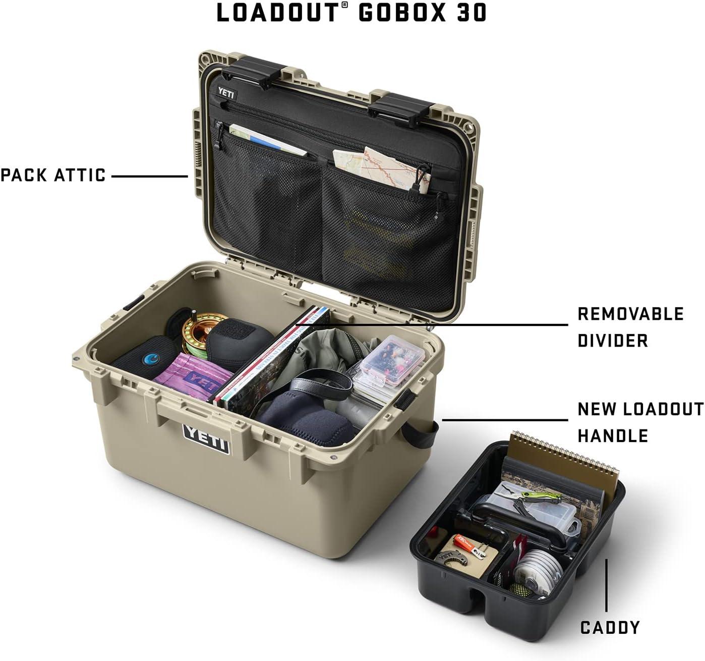 imageYeti LoadOut GoBox 15 Divided Cargo Case King CrabKing Crab