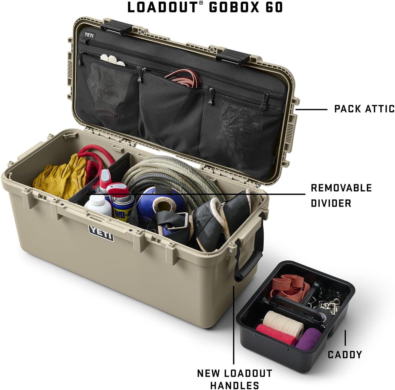 imageYeti LoadOut GoBox 15 Divided Cargo Case King CrabKing Crab