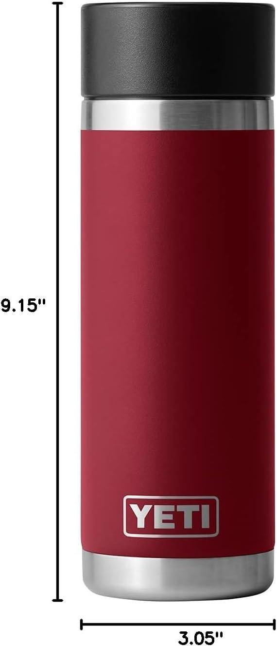 imageYeti Rambler 18 Oz Hotshot Bottle Tropical PinkHarvest Red