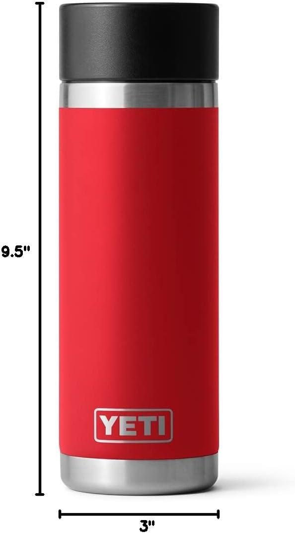 imageYeti Rambler 18 Oz Hotshot Bottle Tropical PinkRescue Red