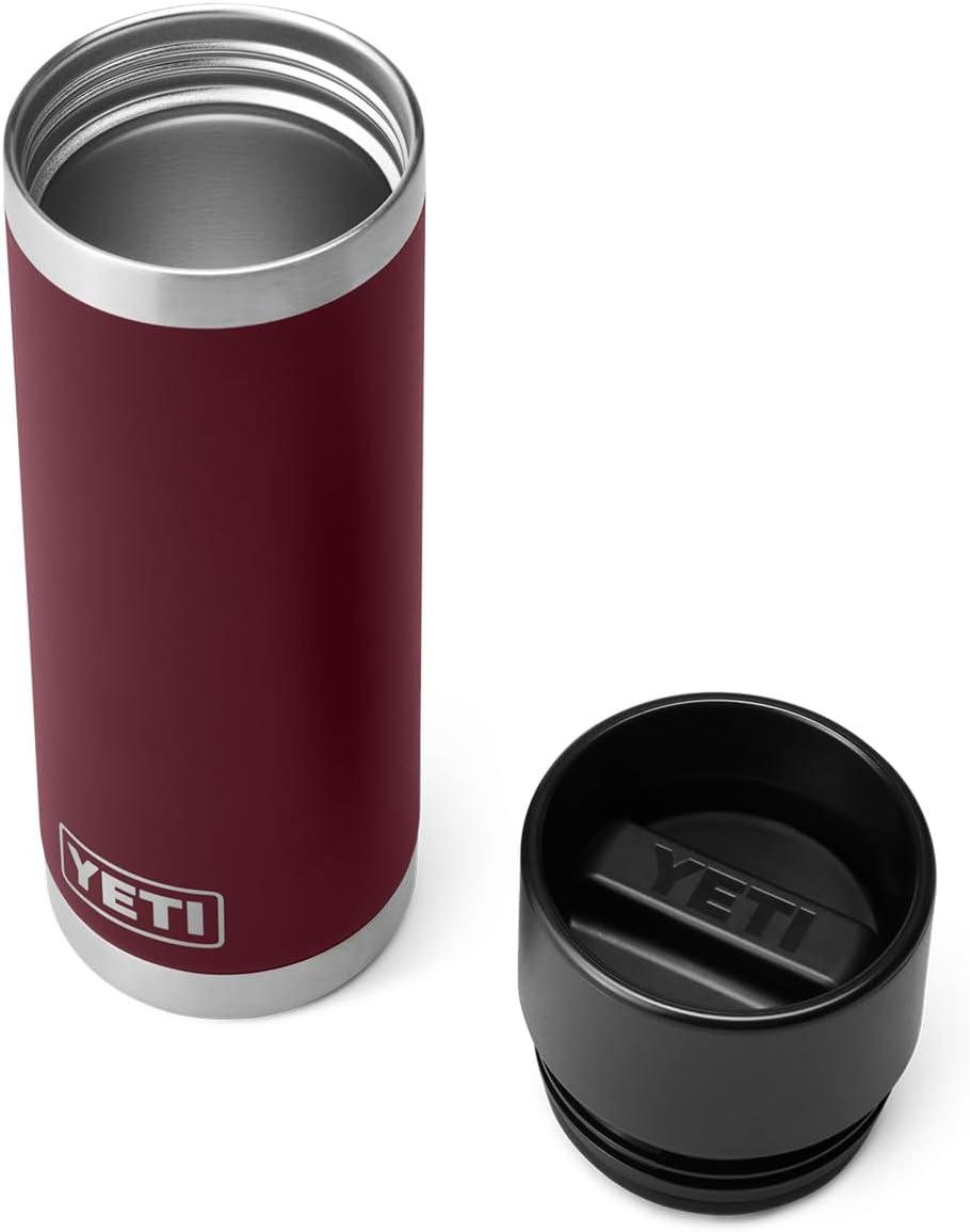 imageYeti Rambler 18 Oz Hotshot Bottle Tropical PinkWild Vine Red