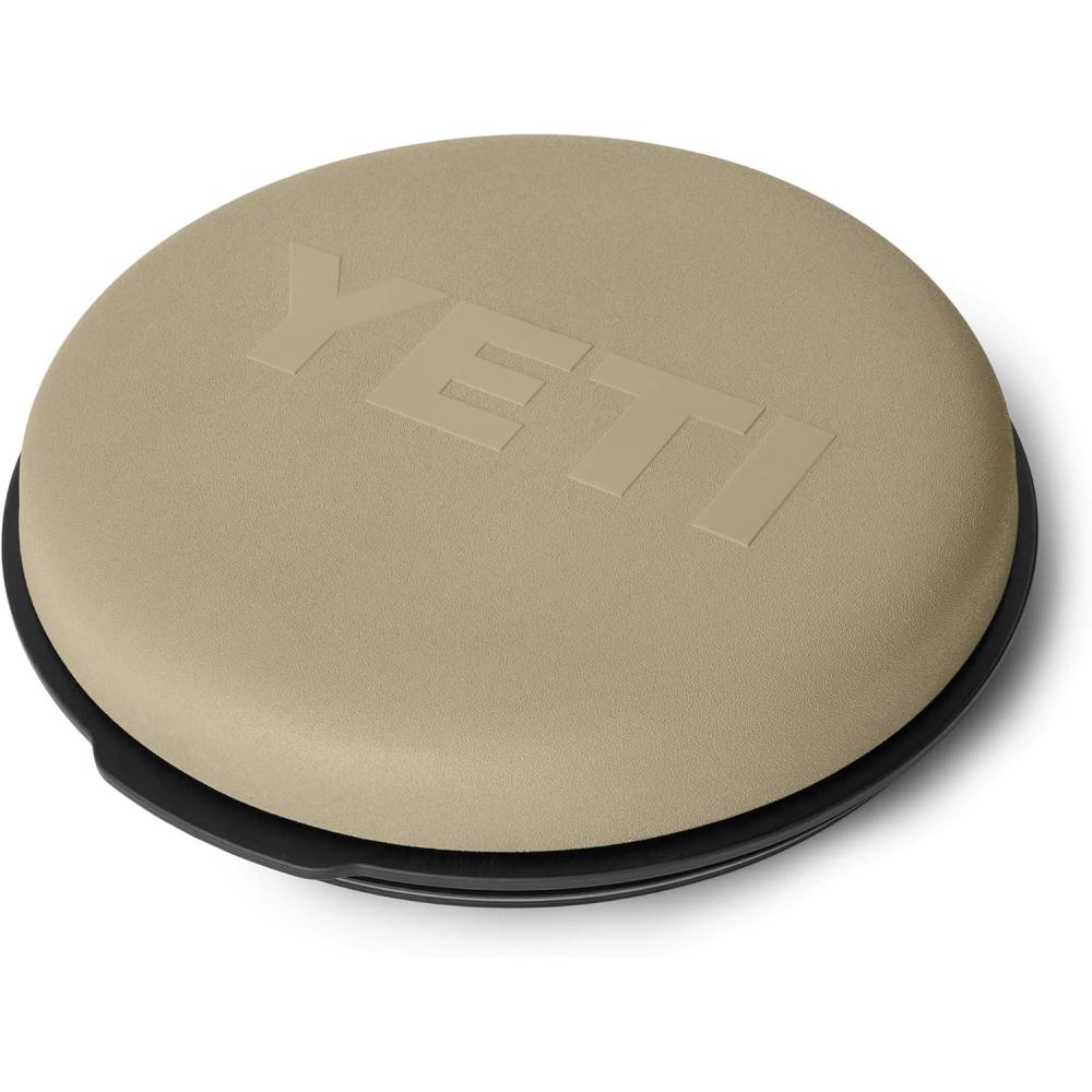 imageYETI 5 Gallon LoadOut Bucket 360Degree Swivel Seat Heavy Duty Foam Cushion for DoveDuck Hunting Fishing Baseball Gardening and CampingTan