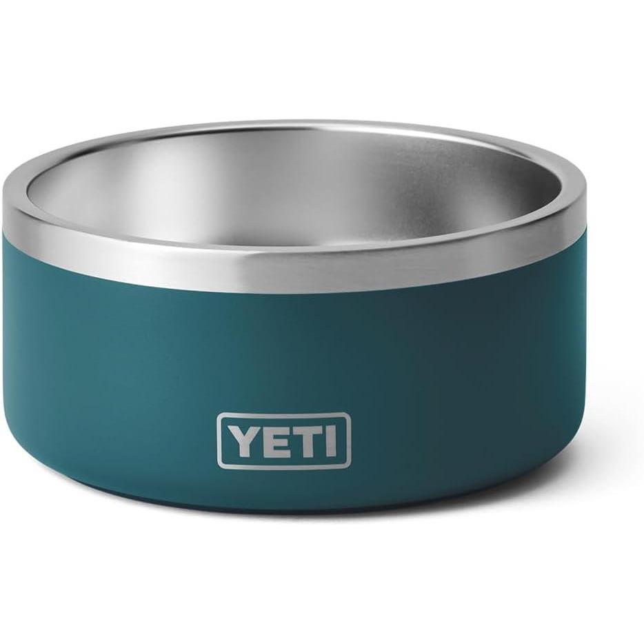 imageYETI Boomer 4 Stainless Steel NonSlip Dog Bowl Holds 32 OuncesAgave Teal