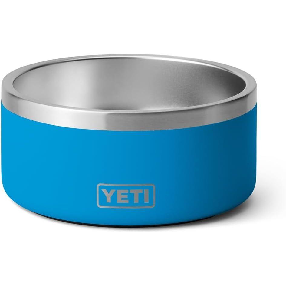 imageYETI Boomer 4 Stainless Steel NonSlip Dog Bowl Holds 32 OuncesBig Wave Blue
