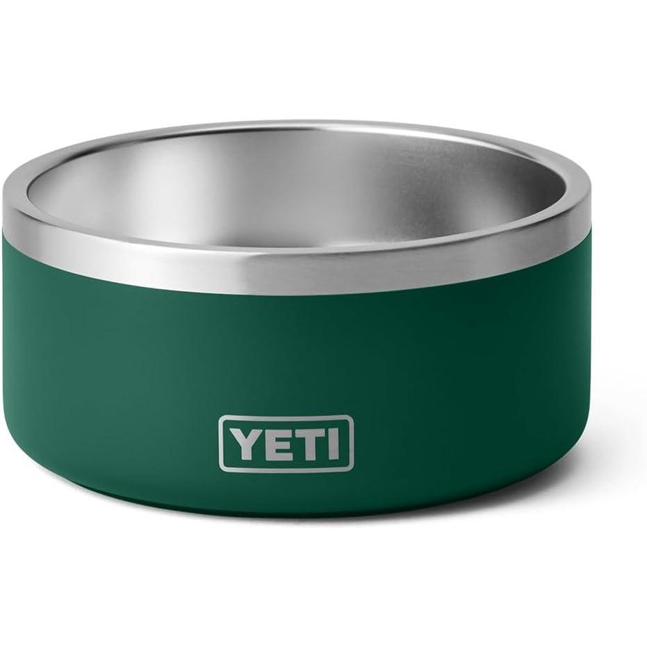 imageYETI Boomer 4 Stainless Steel NonSlip Dog Bowl Holds 32 OuncesBlack Forest Green
