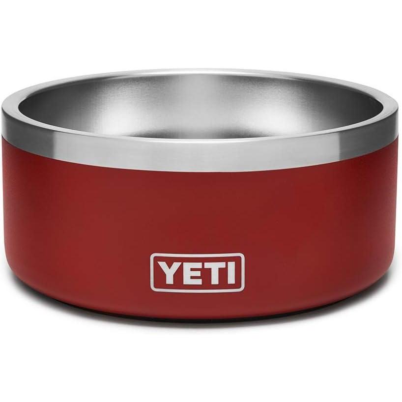 imageYETI Boomer 4 Stainless Steel NonSlip Dog Bowl Holds 32 OuncesBrick Red