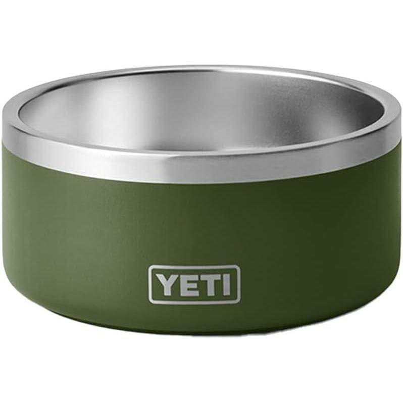 imageYETI Boomer 4 Stainless Steel NonSlip Dog Bowl Holds 32 OuncesHighlands Olive