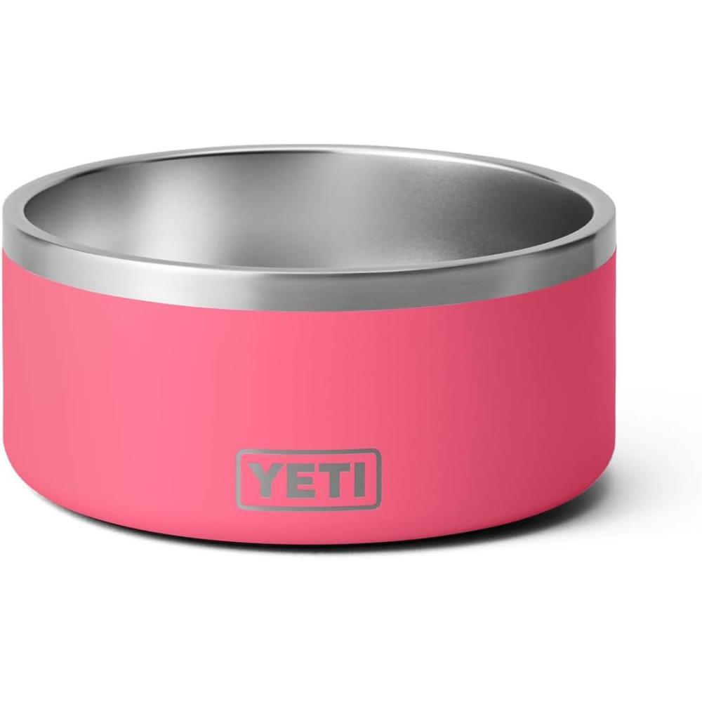 imageYETI Boomer 8 Stainless Steel NonSlip Dog Bowl Holds 64 OuncesTropical Pink