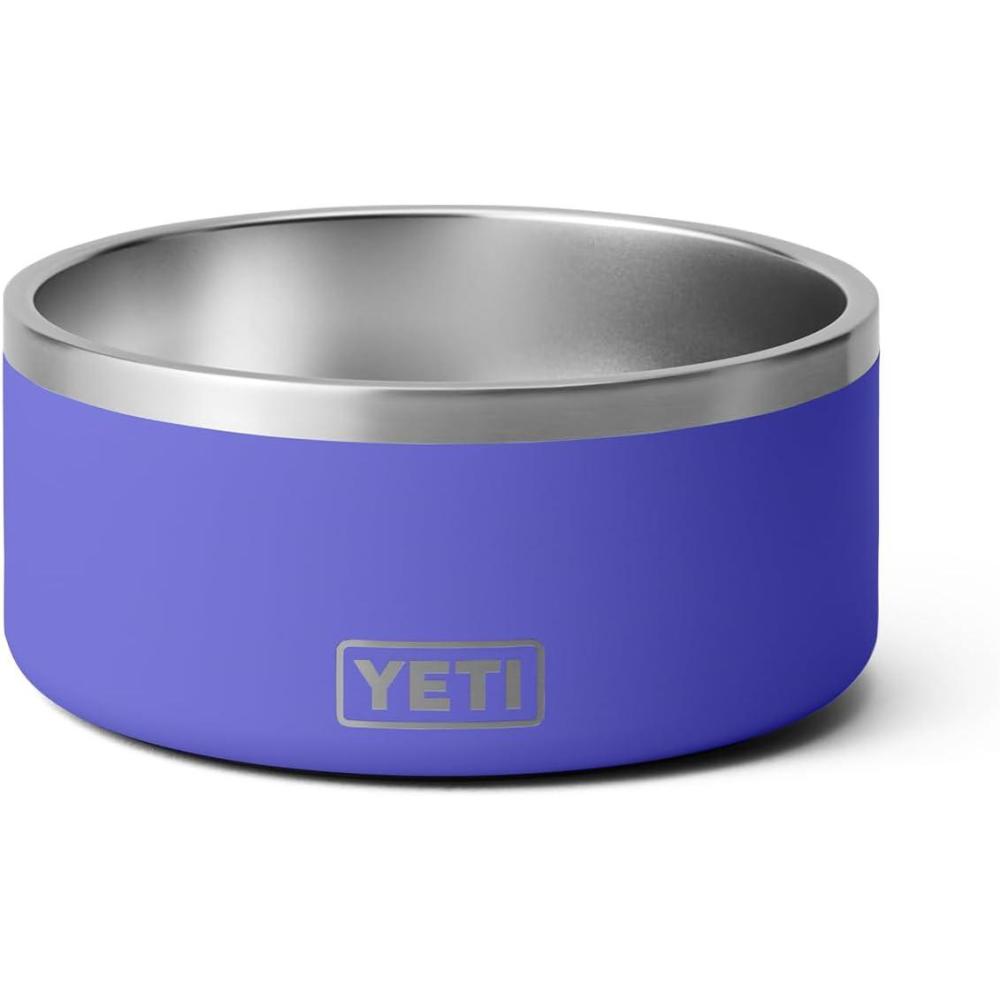 imageYETI Boomer 8 Stainless Steel NonSlip Dog Bowl Holds 64 OuncesUltramarine Violet