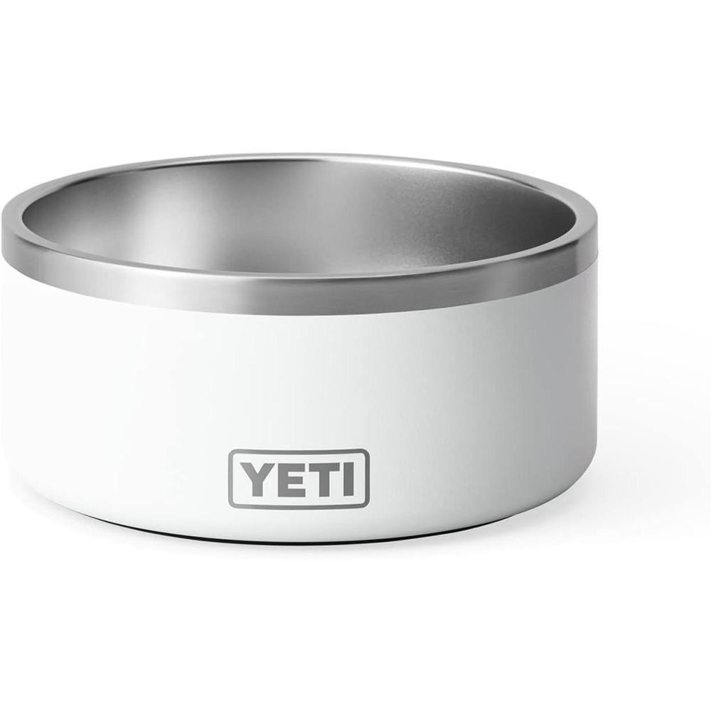 imageYETI Boomer 8 Stainless Steel NonSlip Dog Bowl Holds 64 OuncesWhite