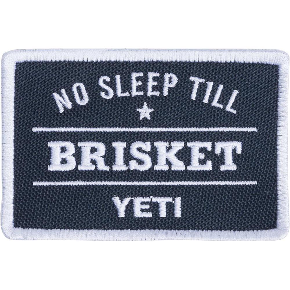imageYETI Hook and Loop Patch 2quotx 3quotNo Sleep Til Brisket