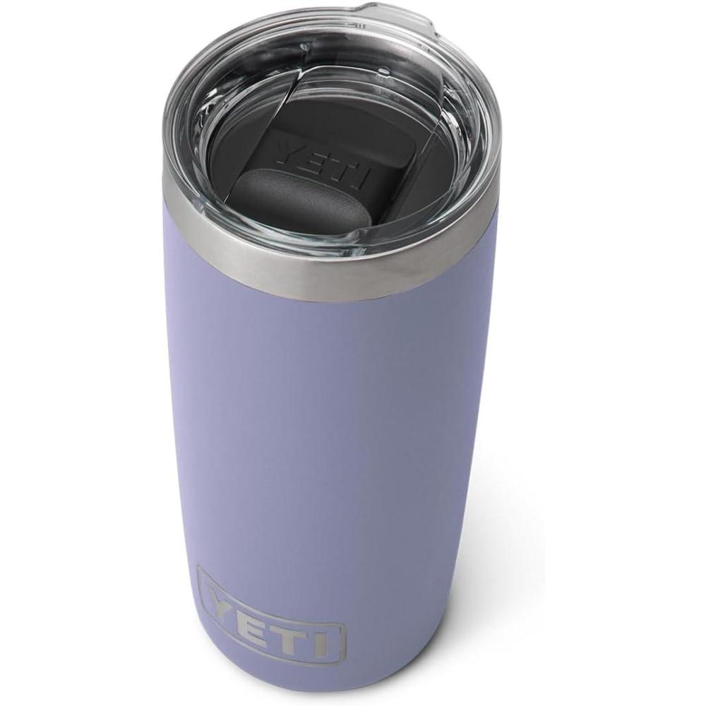 imageYETI Rambler 10 oz Tumbler Stainless Steel Vacuum Insulated with MagSlider Lid WhiteCosmic Lilac