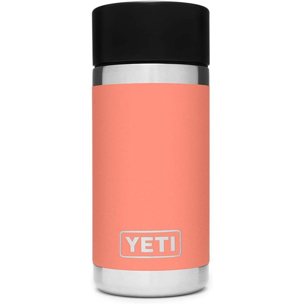 imageYETI Rambler 12 oz Bottle Stainless Steel Vacuum Insulated with Hot Shot CapCoral
