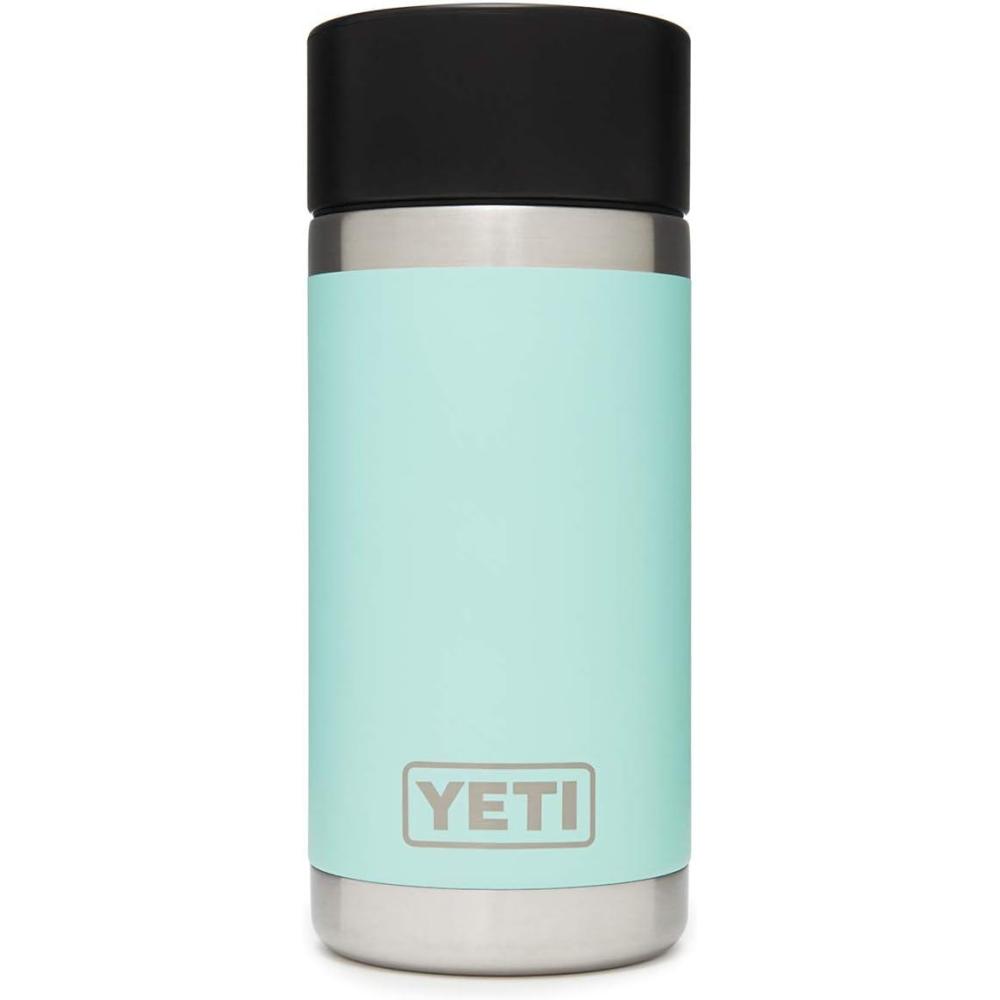 imageYETI Rambler 12 oz Bottle Stainless Steel Vacuum Insulated with Hot Shot CapSeafoam