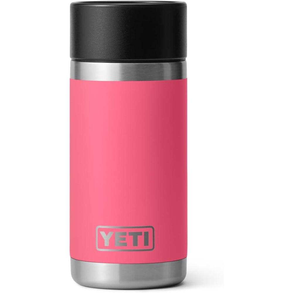 imageYETI Rambler 12 oz Bottle Stainless Steel Vacuum Insulated with Hot Shot CapTropical Pink