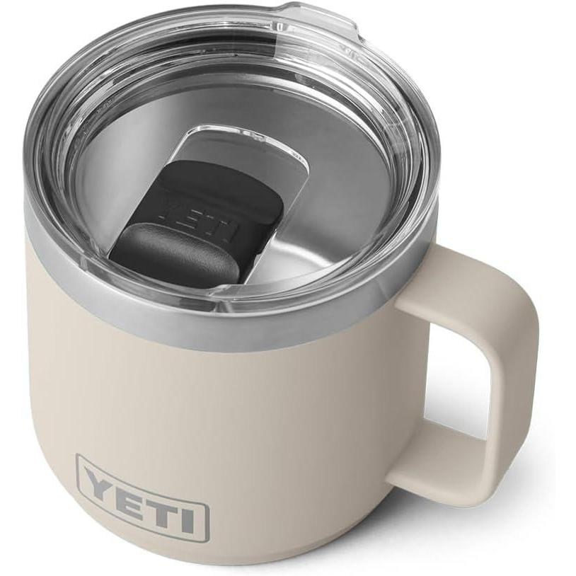 imageYETI Rambler 14 oz Stackable Mug Vacuum Insulated Stainless Steel with MagSlider LidCape Taupe